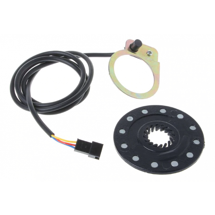 12 Magnete Tretsensor für Elektrofahrrad/E-Bike E-Bike PAS Systemassistent Sensor Geschwindigkeitssensor Mountainbike Booster 1:1 Boost Elektro Fahrrad Pedal Assistent Sensor Niunion Pedal-Sensor 